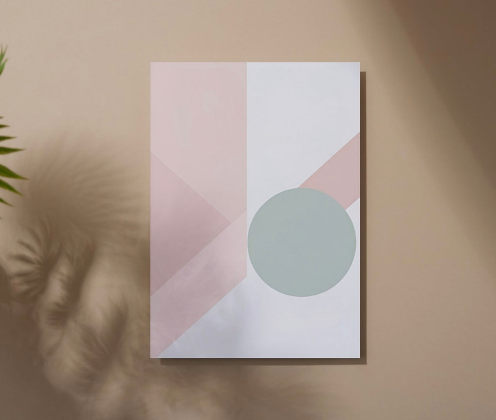 Poster Print A4 im Scandi Boho Style - Nachhaltiges Poster, Wandbild, Deko, Schlicht, elegant