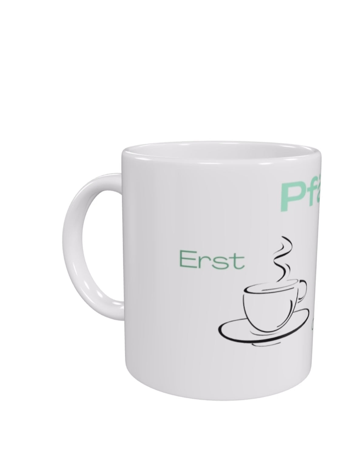 Pfälzer Tasse – „Erst Kaffee, dann Schorle“ | Lustige Geschenkidee mit Charakter (11oz)