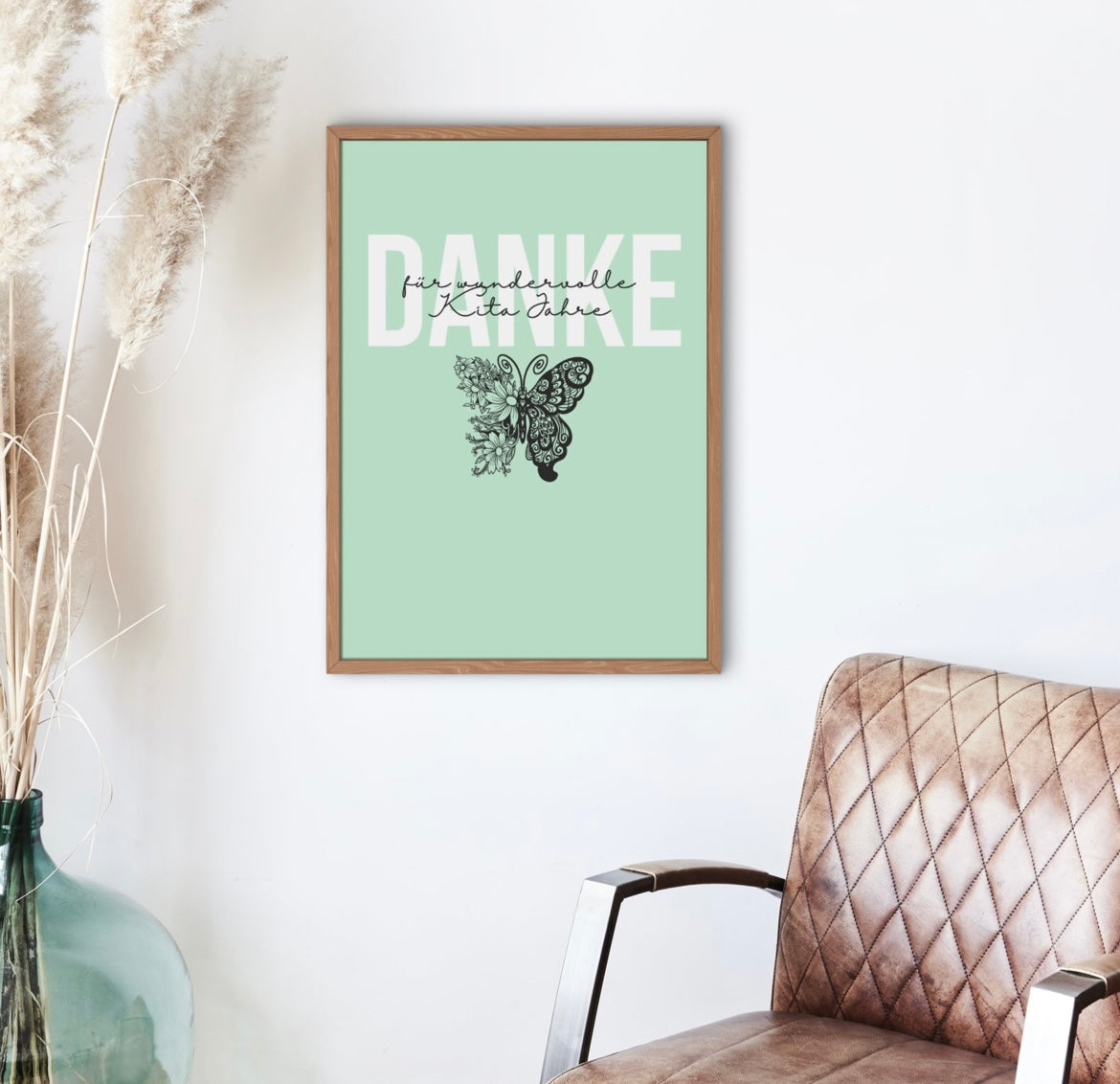 Kita Abschluss Poster Geschenk für Abschied von Erzieher oder Erzieherin Kindergarten